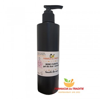 GEL DE SPALARE si SAMPON FARA SAPUN pentru bebelusi si copii -250ml