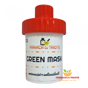 GREEN MASK- boost de Antioxidanti si Aminoacizi din Amla si Spirulina 55g