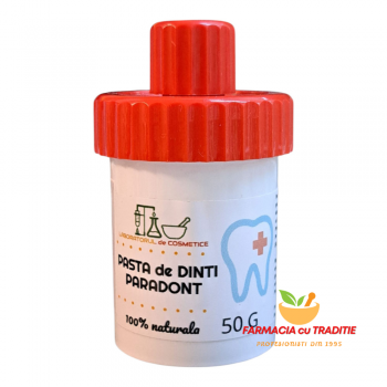 PARADONT -PASTA DE DINTI  cu Neem, Turmeric, Carbune si Lemn dulce - previne si trateaza infectiile gingivale