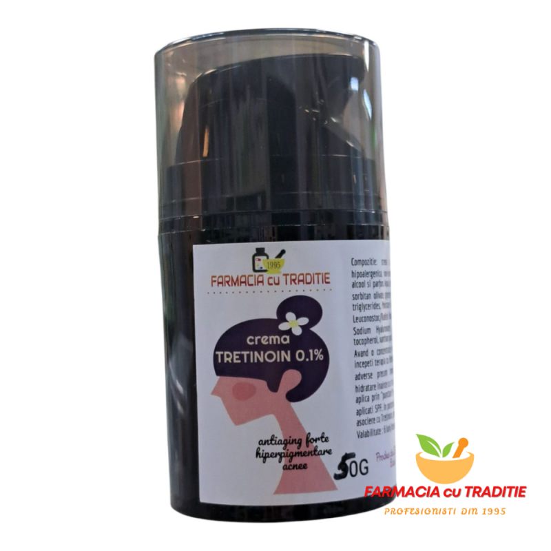 CREMA cu TRETINOIN 0.1% si Moisture Complex-50g- preparat in farmacie
